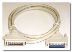 25-WAY D PLUG LEAD